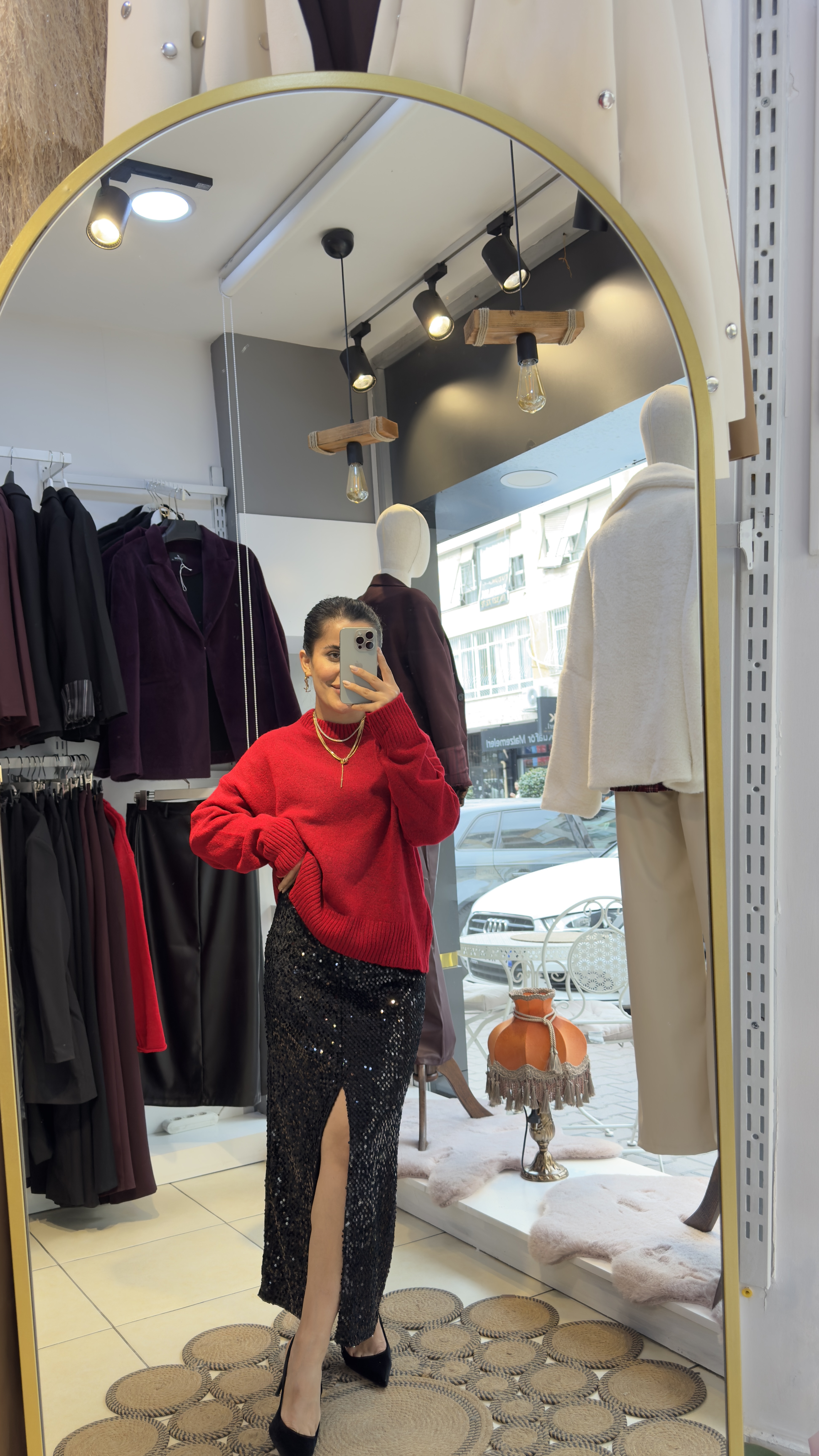 Kırmızı Standart Kazak 